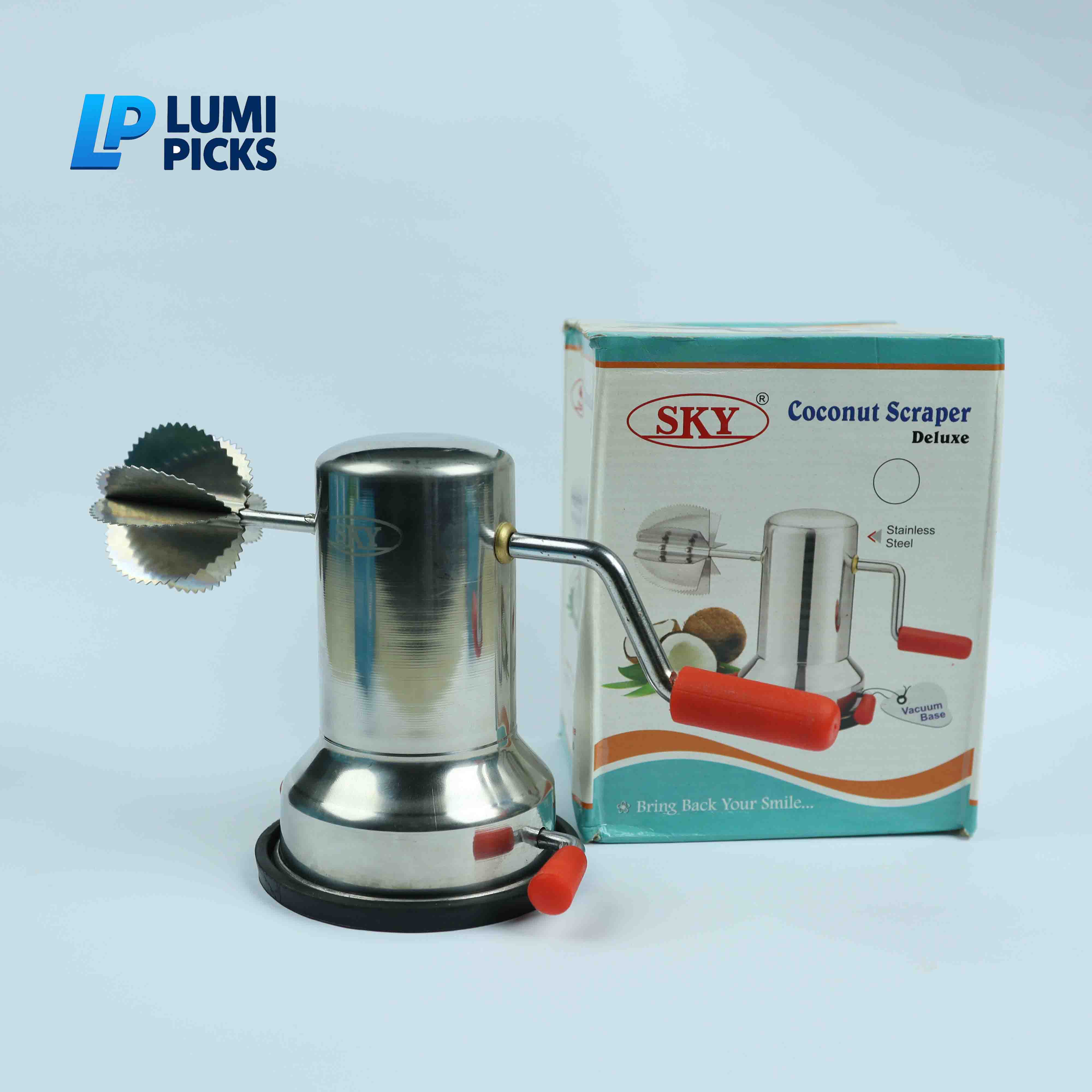 Stainless Steel Coconut Scraper