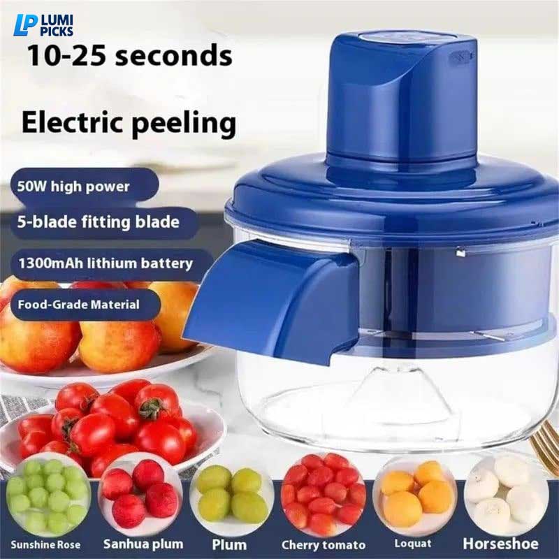 Automatic Fruit Peeler Intelligent Peeling Machine Portable